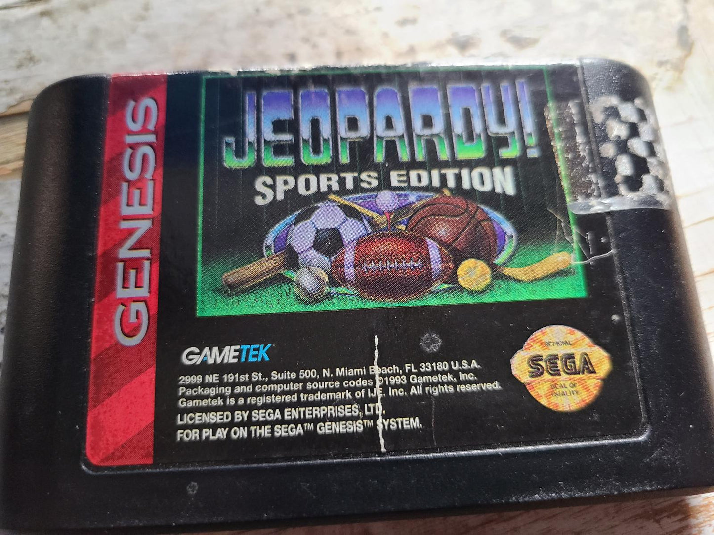 Jeopardy Sports Edition - Genesis - Used