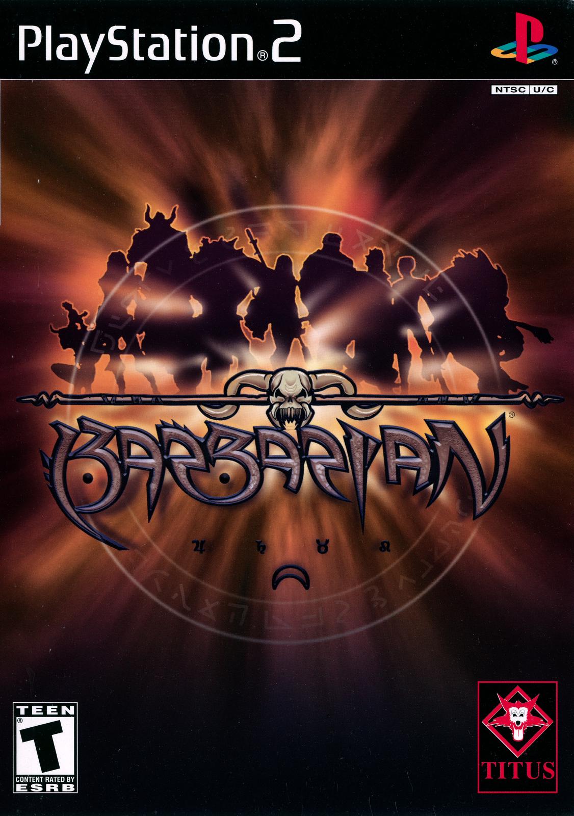 Barbarian - PS2 Game - Used