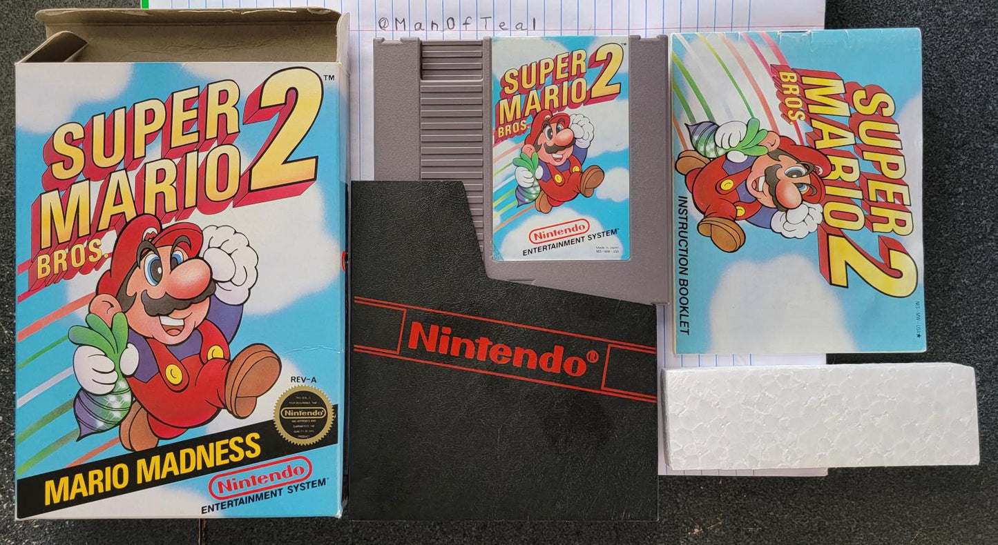 Super Mario Bros 2 - NES - Used