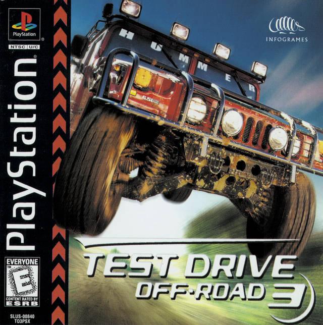 Test Drive Off Road 3 - PS1 Game - Used