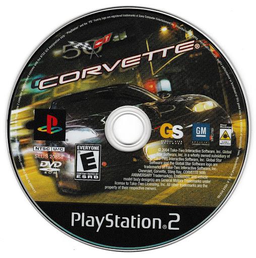 Corvette - PS2 Game - Used