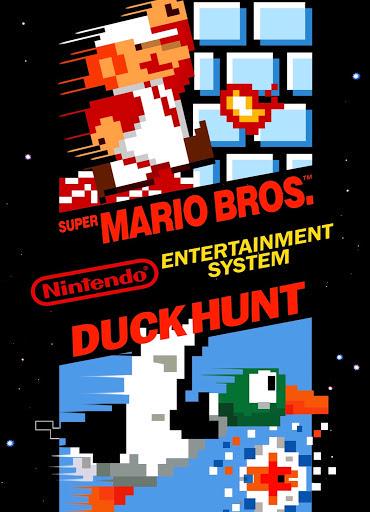 Super Mario Bros and Duck Hunt - NES - Used