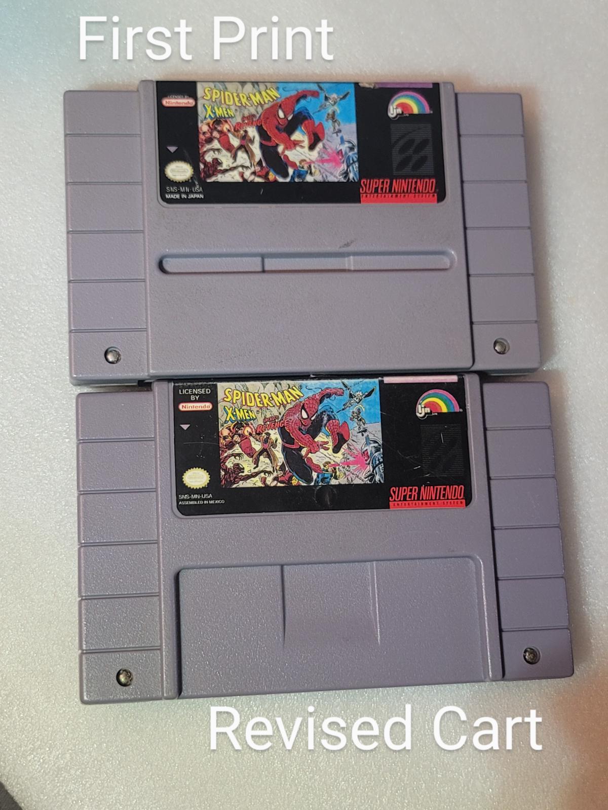 Spiderman X-Men Arcade's Revenge - SNES - Used