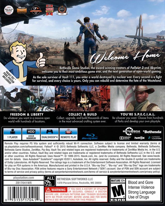 Fallout 4 - PS4 Game - Used