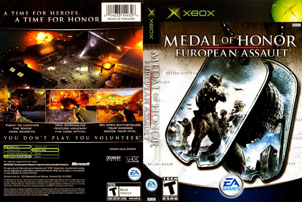 Medal of Honor European Assault - Xbox - Used