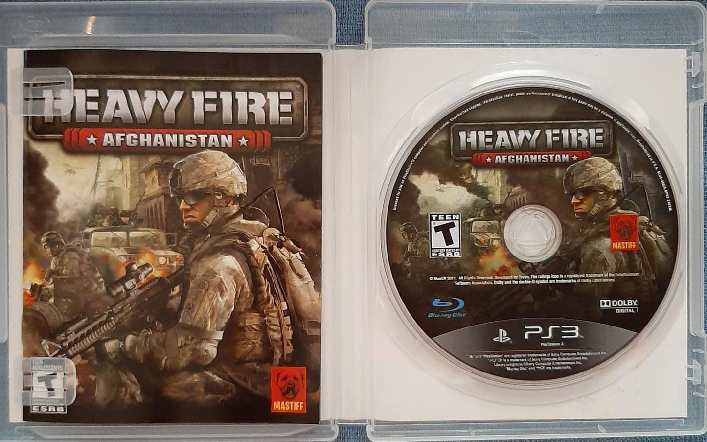 Heavy Fire: Afghanistan - PS3 Game - Used