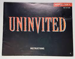 Uninvited - NES - Used