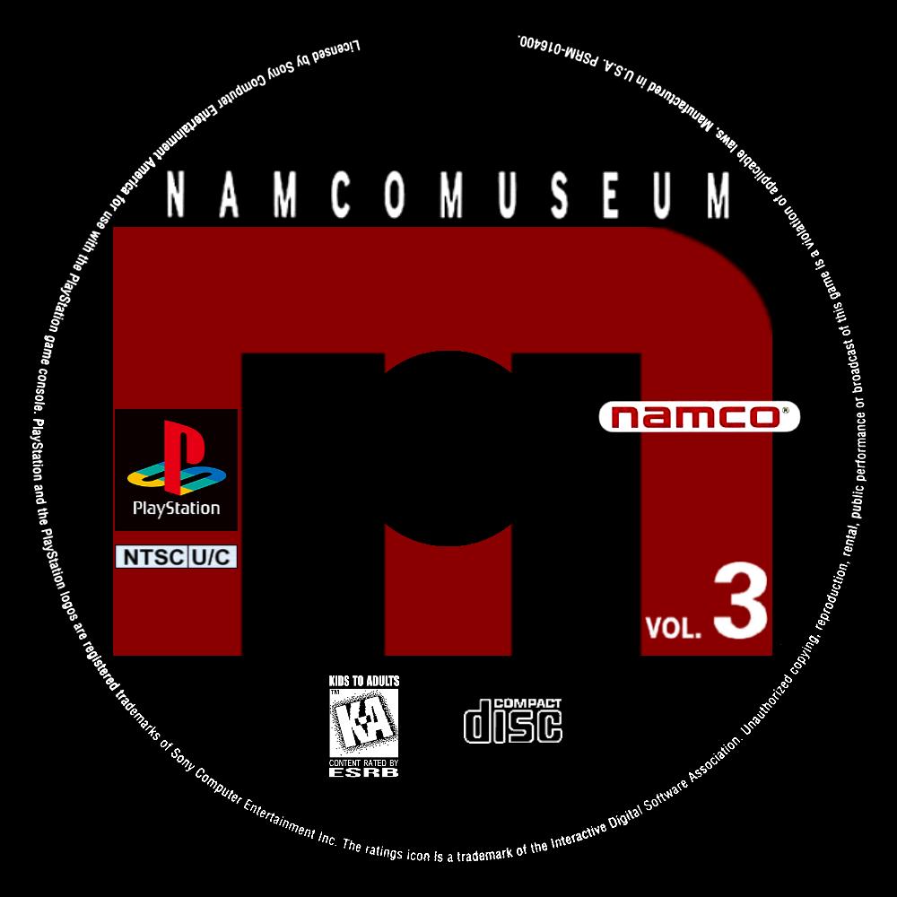 Namco Museum Volume 3 - PS1 Game - Used