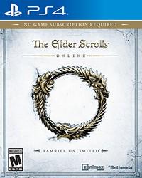 Elder Scrolls Online: Tamriel Unlimited - PS4 Game - Used