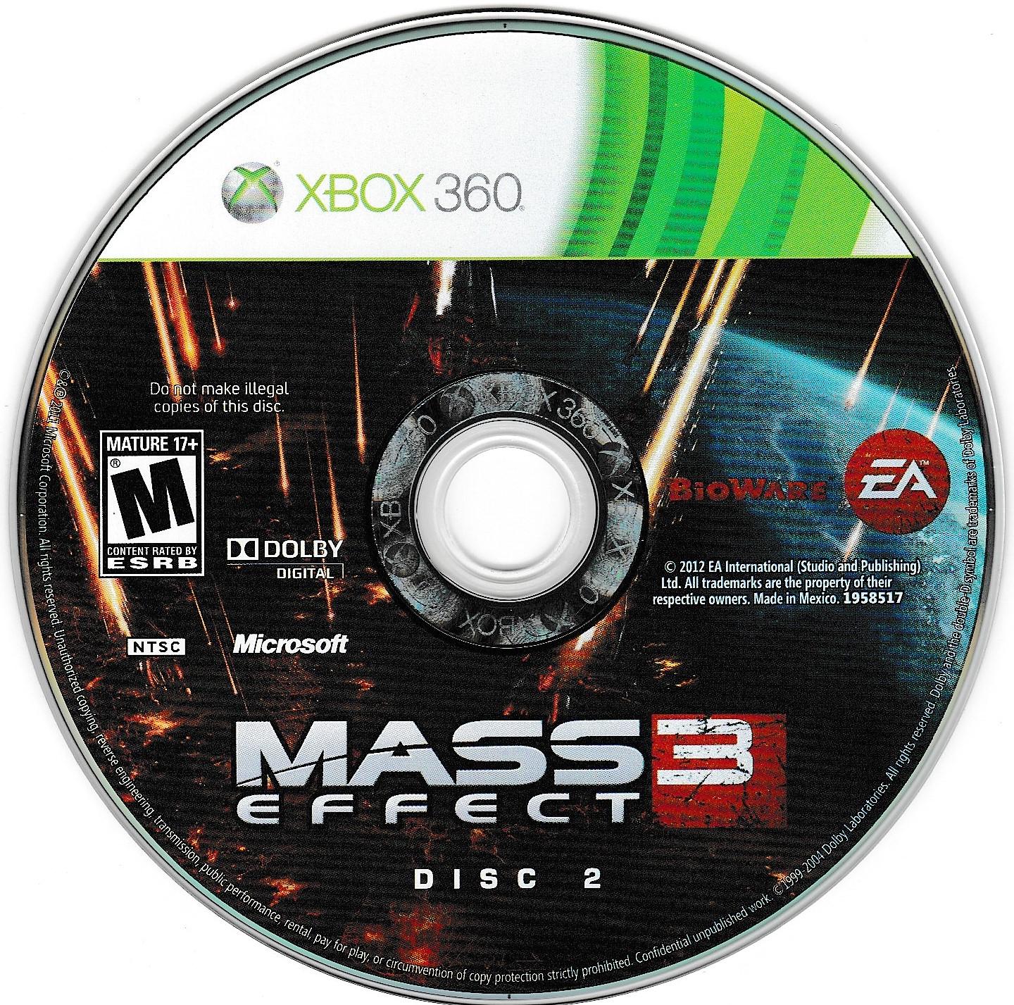 Mass Effect 3 - Xb360 - Used