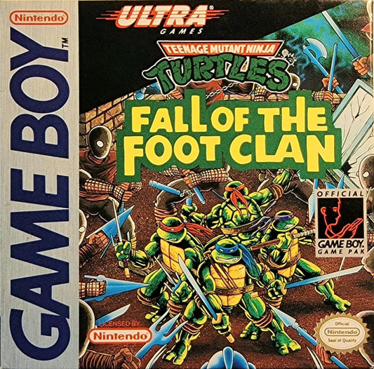 Teenage Mutant Ninja Turtles Fall of the Foot Clan - GB - Used