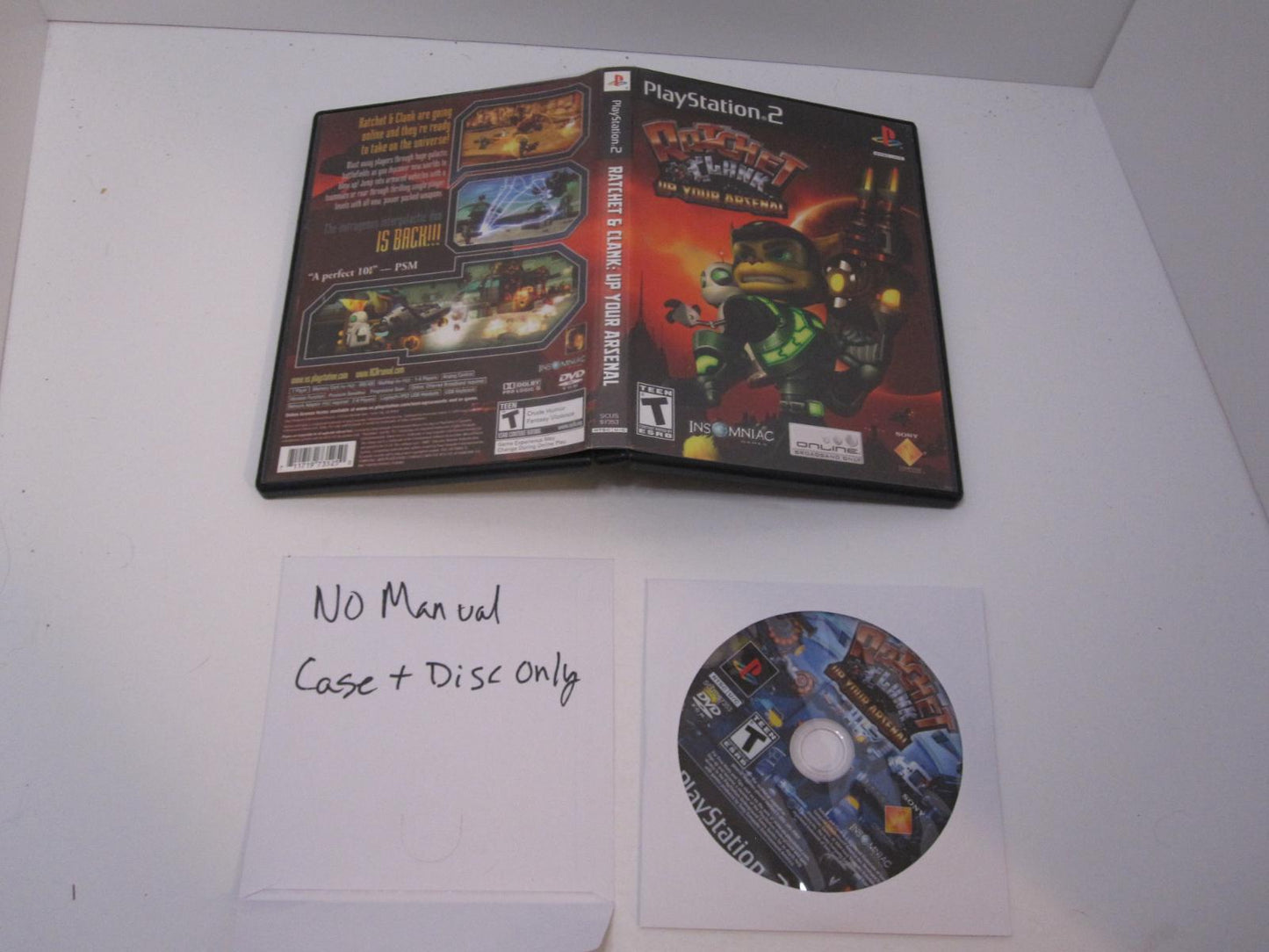 Ratchet & Clank Up Your Arsenal - PS2 Game - Used