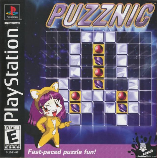 Puzznic - PS1 Game - Used