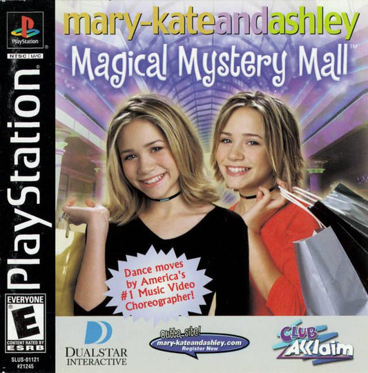 Mary-Kate and Ashley Magical Mystery Mall - PS1 Game - Used