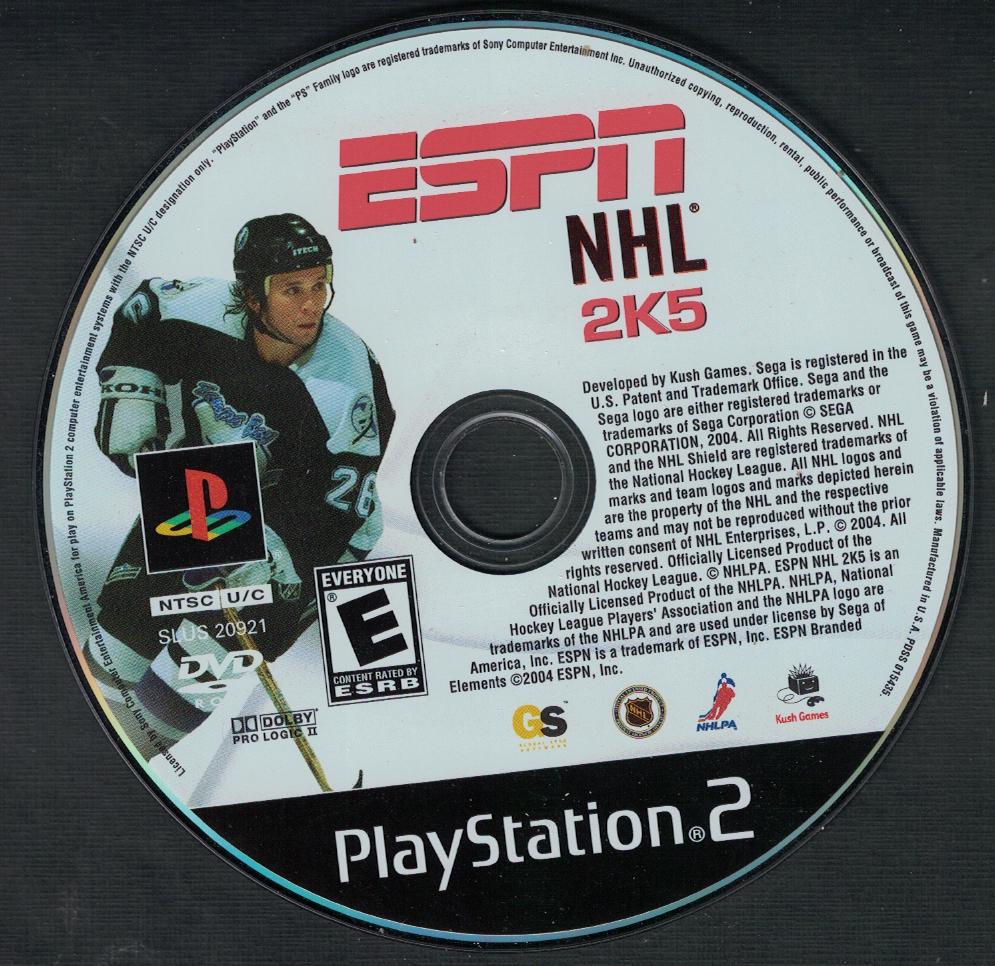 ESPN NHL 2K5 - PS2 Game - Used