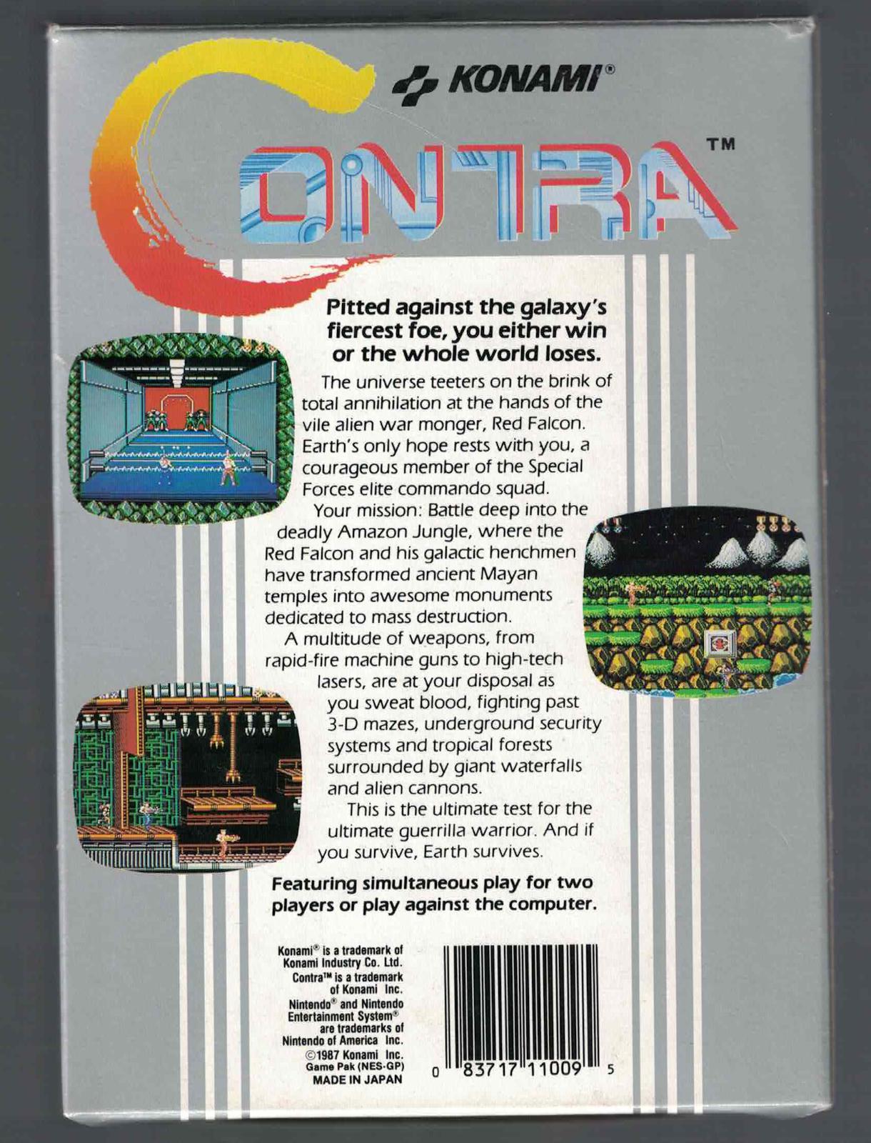 Contra - NES - Used