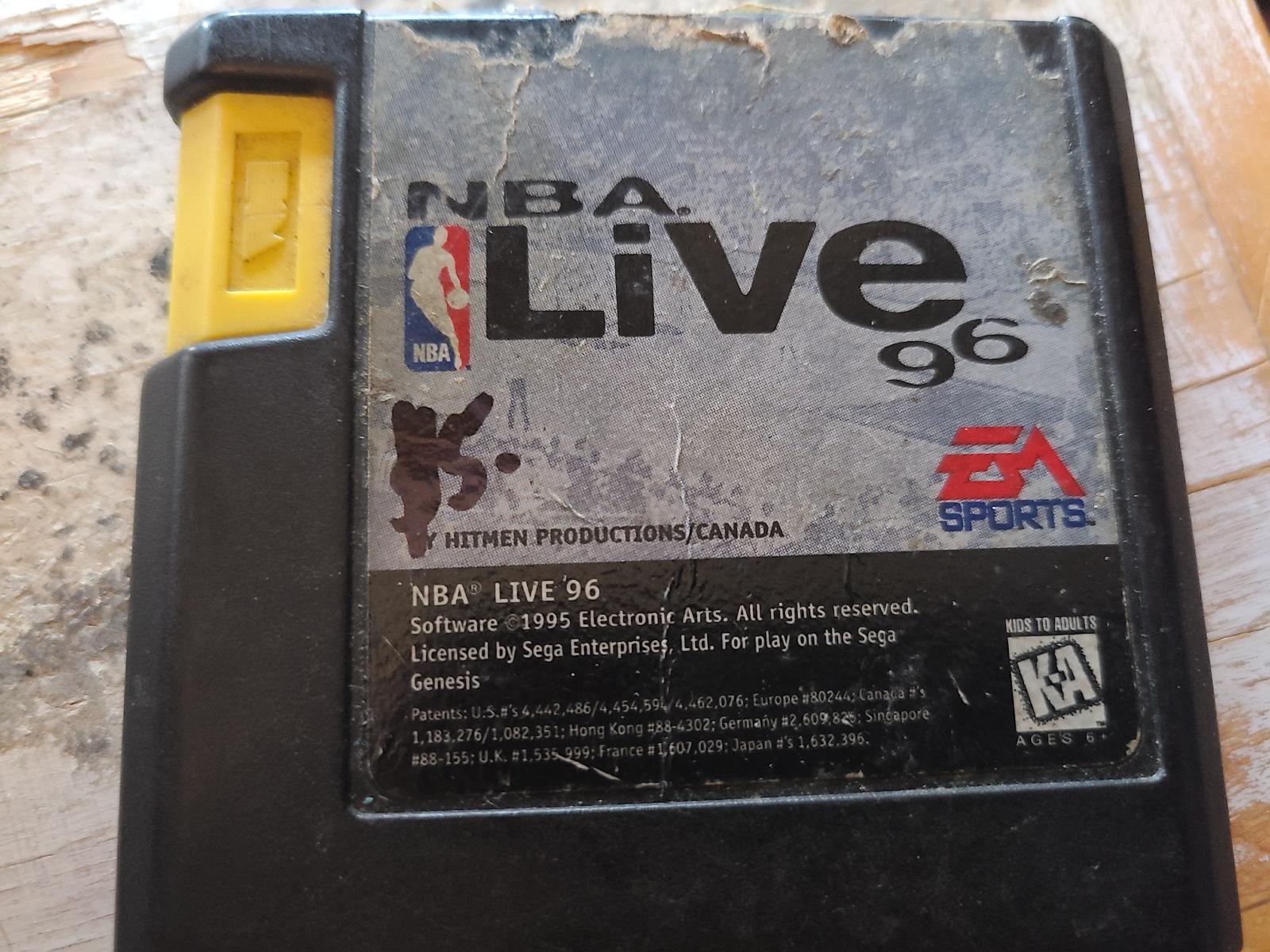 NBA Live 96 - Genesis - Used