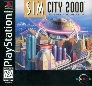 SimCity 2000 - PS1 Game - Used