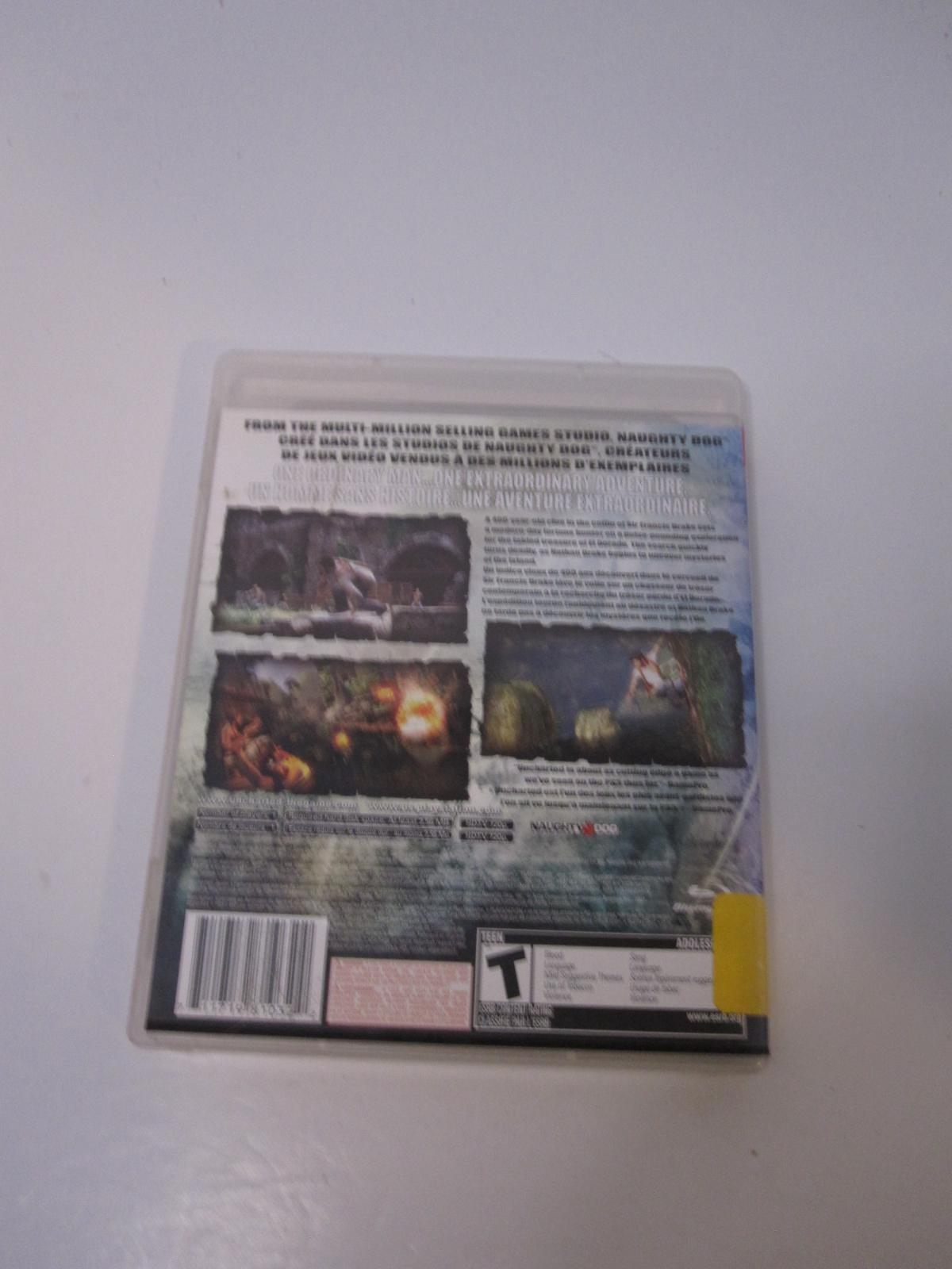 Uncharted Drake's Fortune - PS3 Game - Used