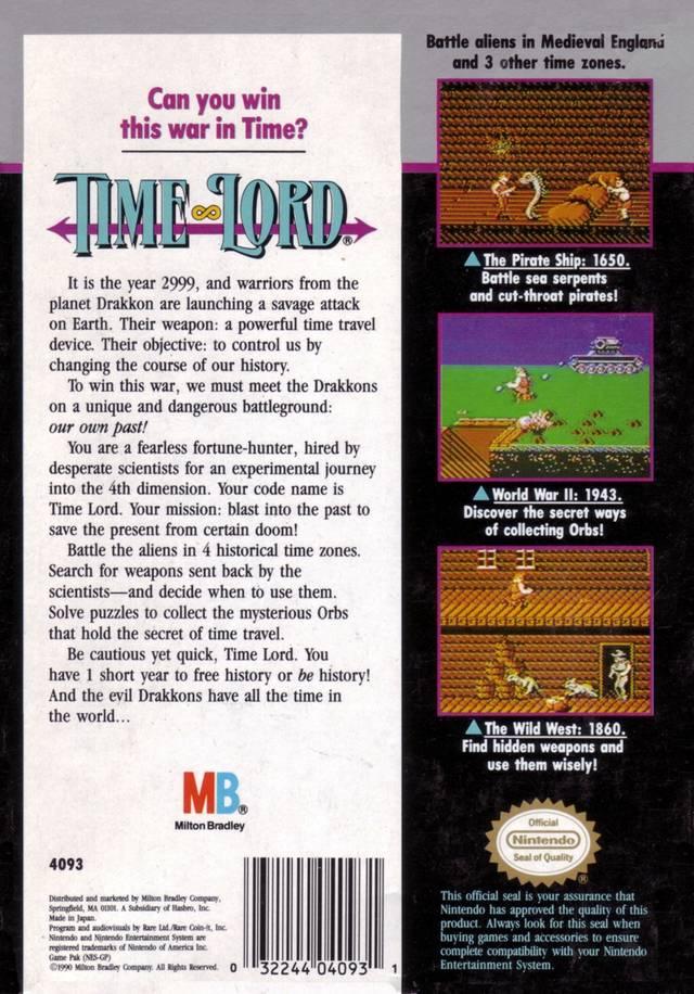 Time Lord - NES - Used