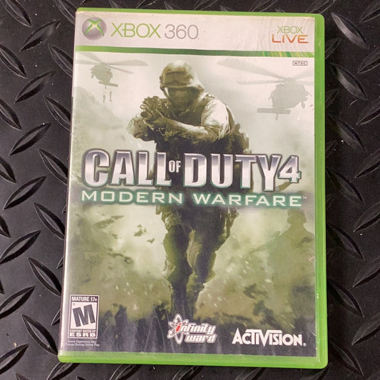 Call of Duty 4 Modern Warfare - Xb360 - Used