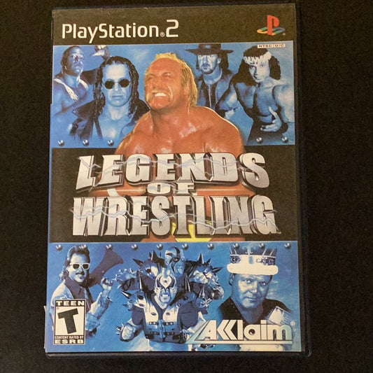 Legends of Wrestling - PS2 Game - Used