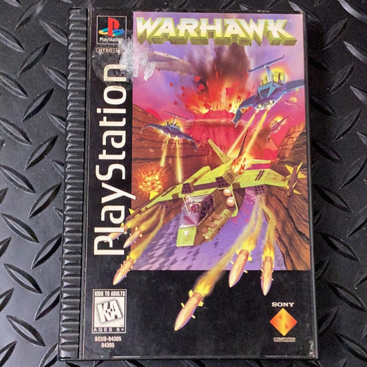Warhawk (Longbox) - PS1 Game - Used