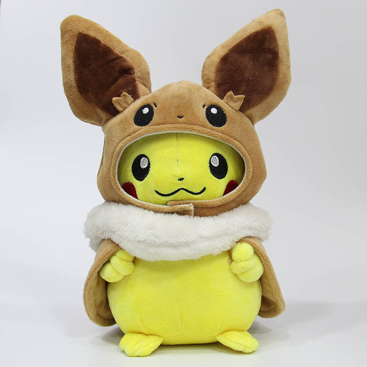 Pikachu Costume Eevee Pokemon Plushy