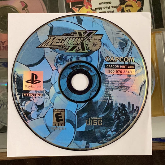 Megaman X5 - PS1 Game - Used