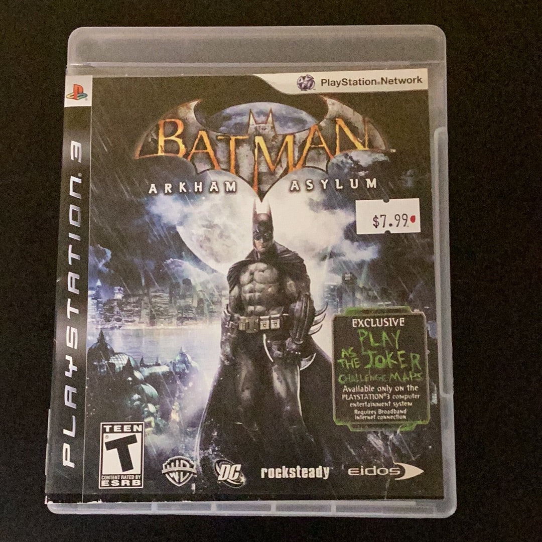 Batman Arkham Asylum - PS3 Game - Used