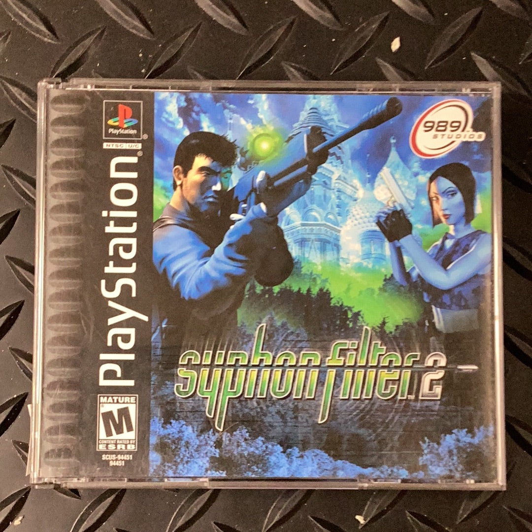 Syphon Filter 2 - PS1 Game - Used