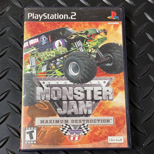 Monster Jam Maximum Destruction - PS2 Game - Used