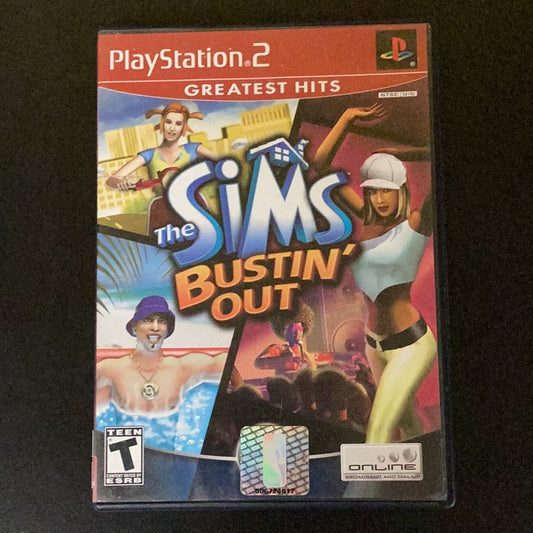 The Sims Bustin’ Out - PS2 Game - Used