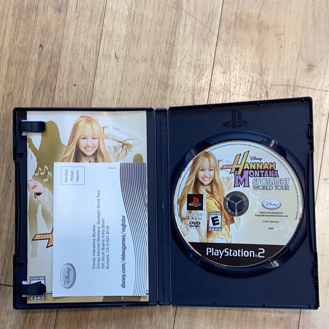 Hannah Montana Spotlight World Tour - PS2 - Used