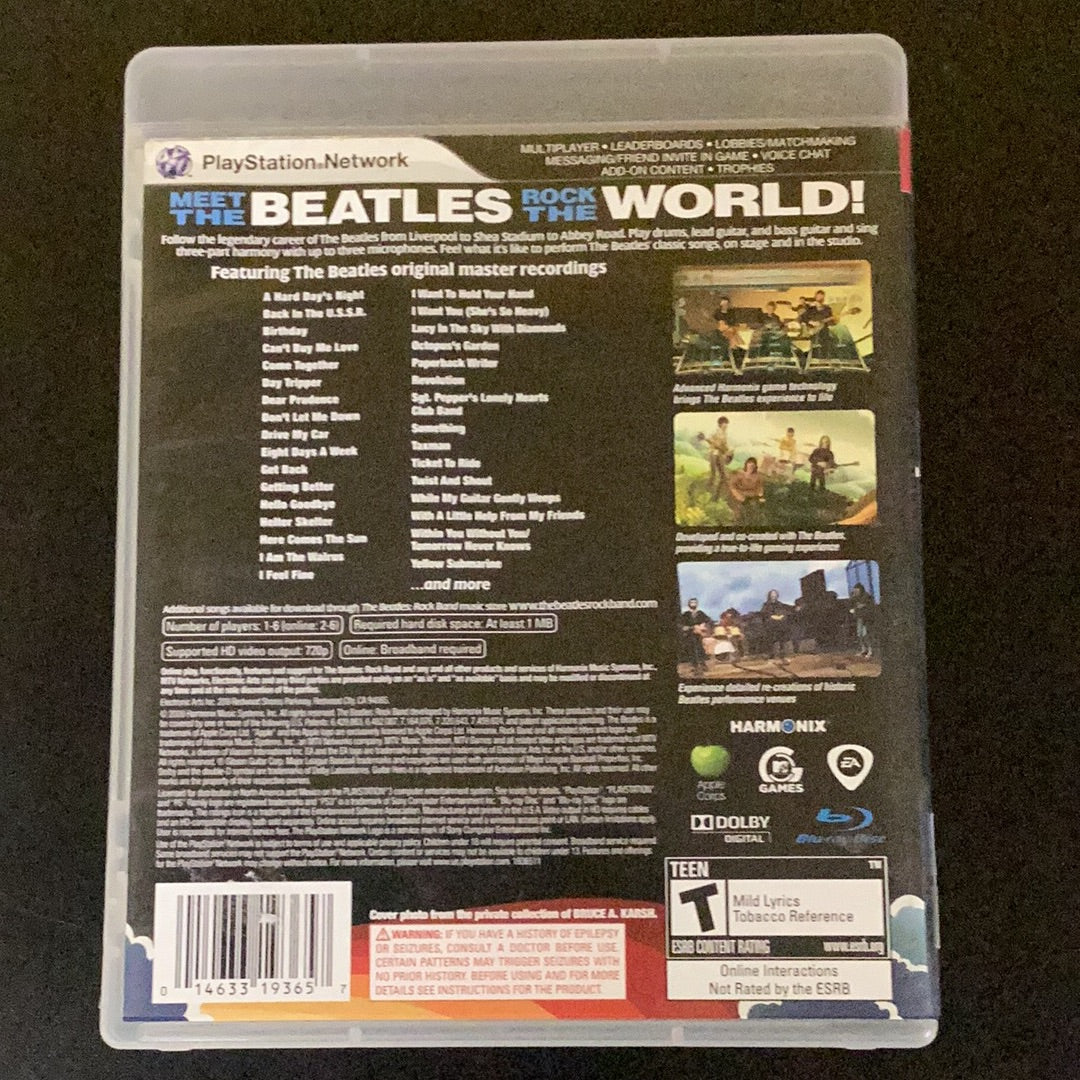 The Beatles Rockband - PS3 Game - Used