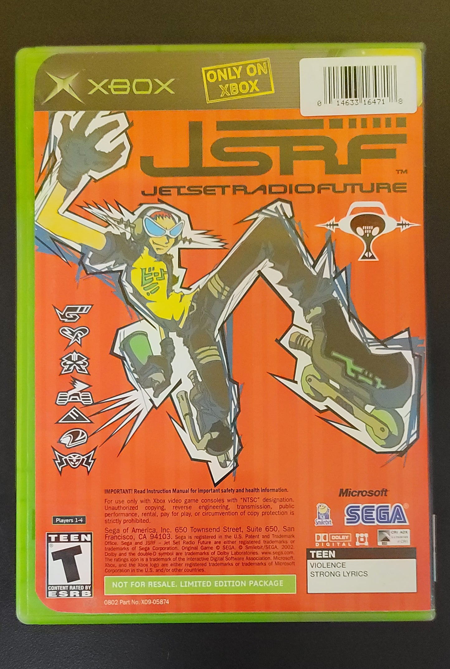 Jet Set Radio Future + Sega GT 2002 - Xbox - Used
