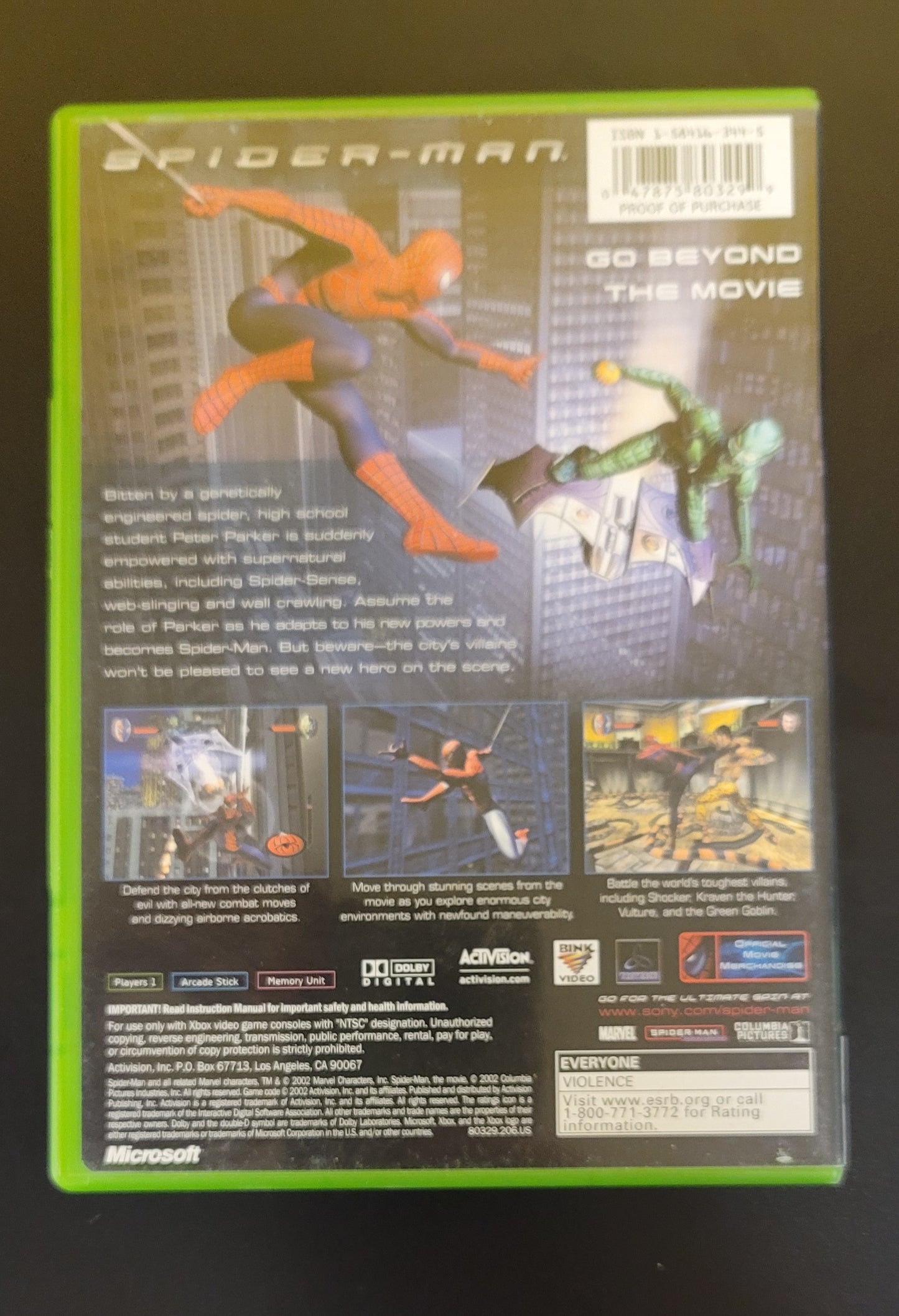 Spiderman - Xbox - Used