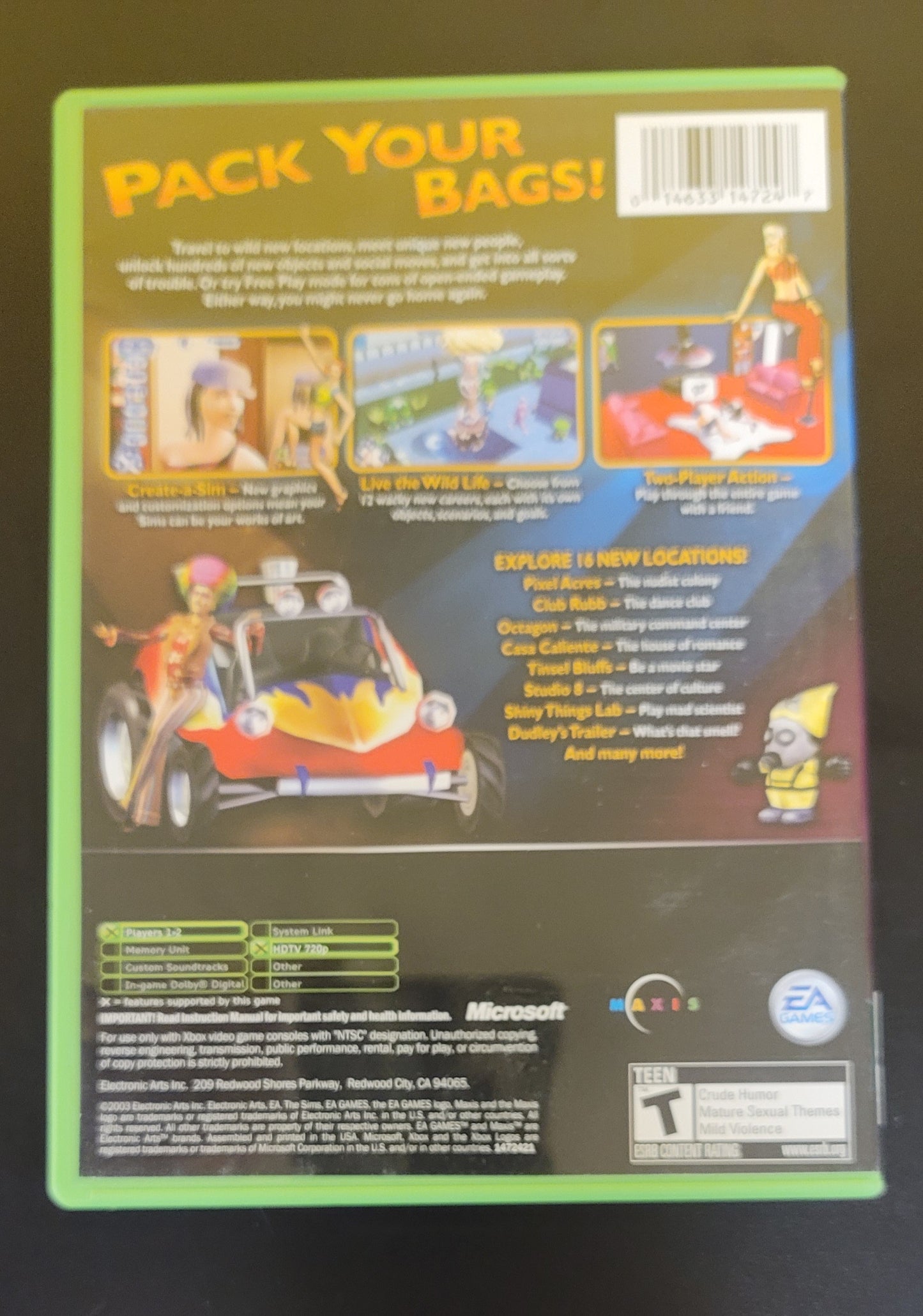 The Sims Bustin’ Out - Xbox - Used