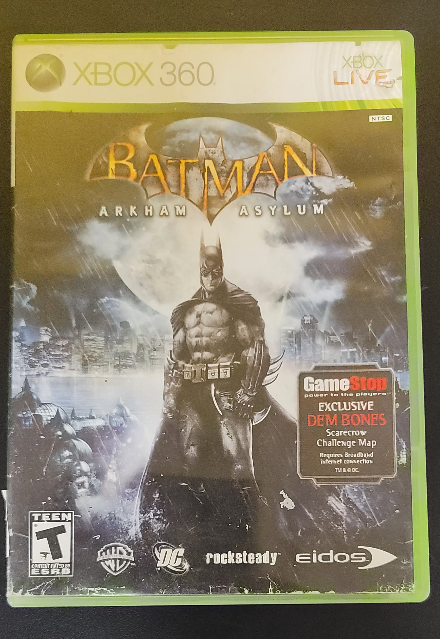 Batman Arkham Asylum - Xb360 - Used