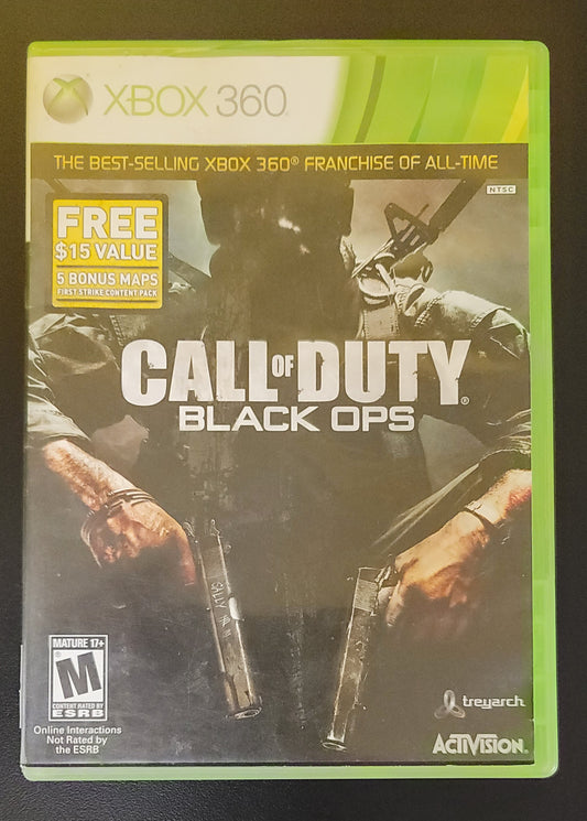 Call of Duty Black Ops - Xb360 - Used