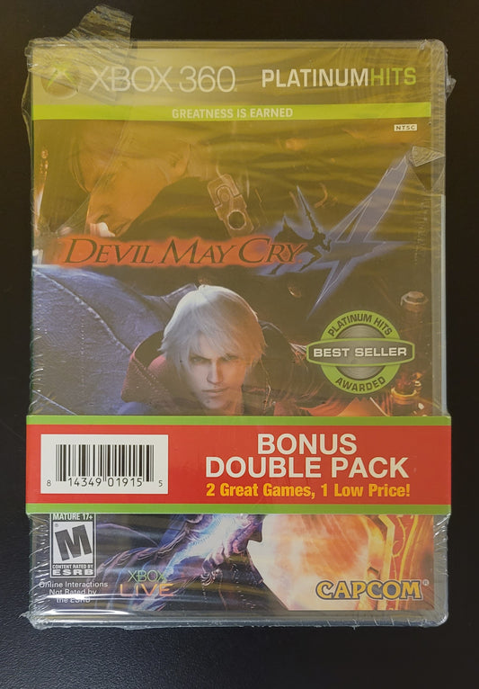 Dead Rising 2 Off the Record + Devil May Cry 4 - Xb360 - Sealed