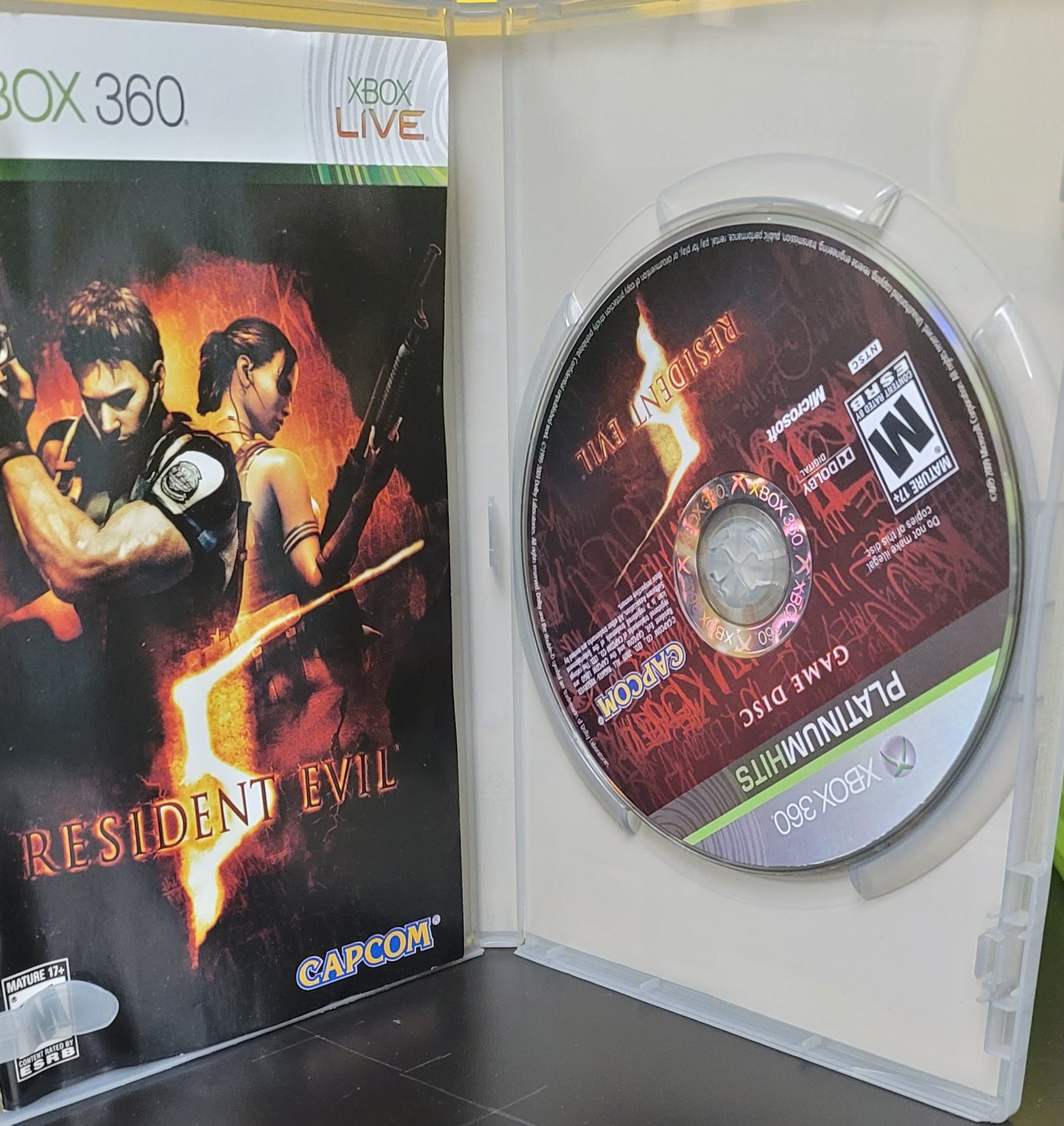 Resident Evil 5 - Xb360 - Used