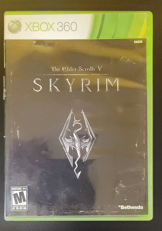 Skyrim, Elder Scrolls 5 - Xb360 - Used