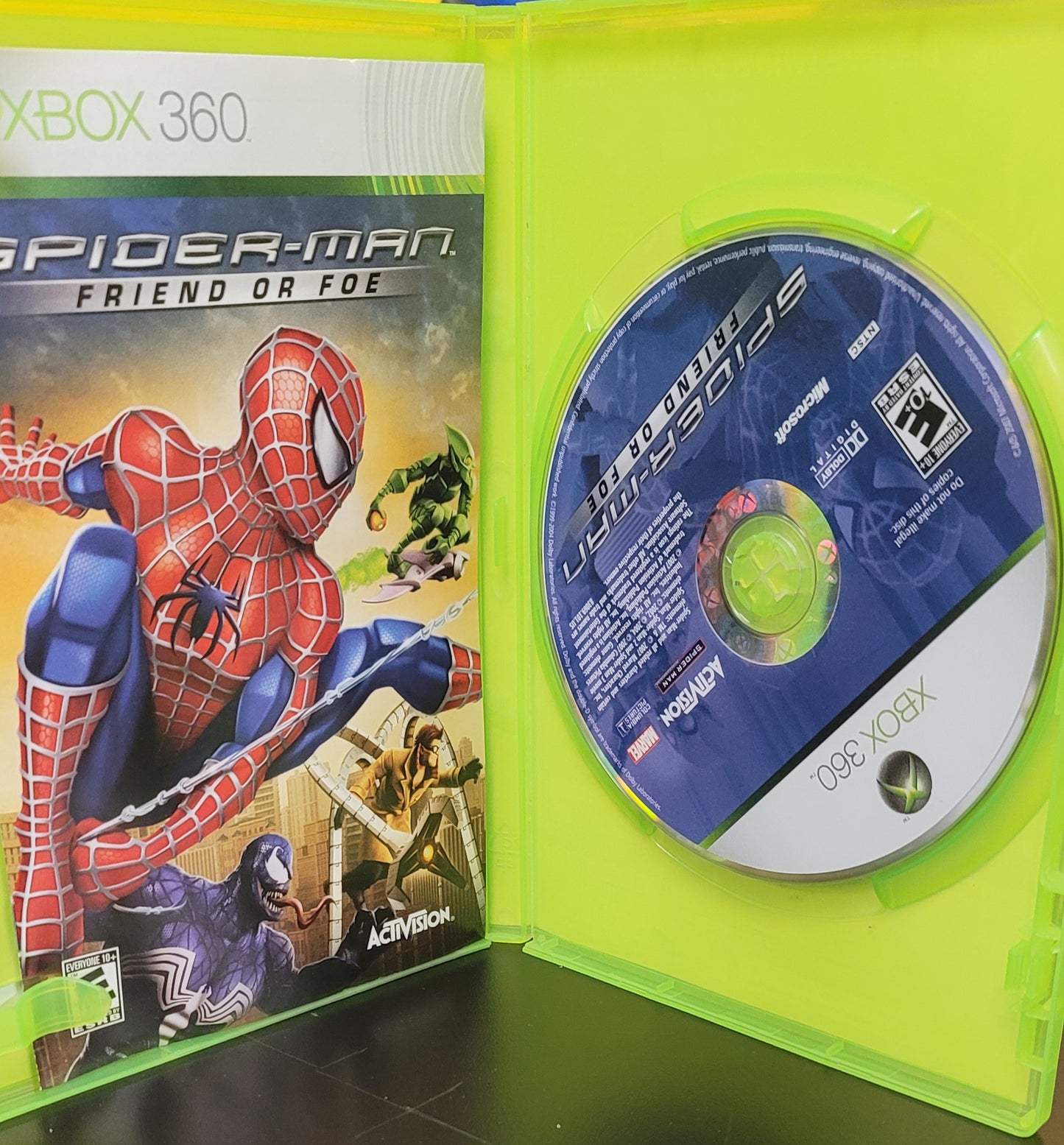 Spiderman Friend or Foe - Xb360 - Used