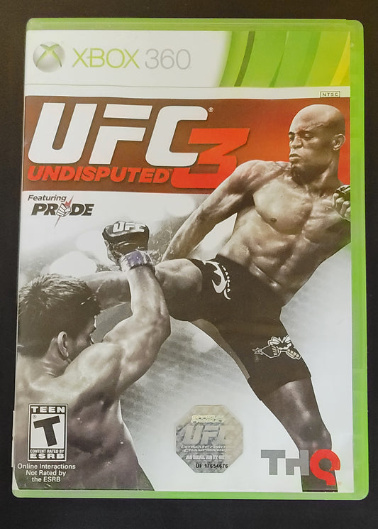 UFC Undisputed 3 - Xb360 - Used