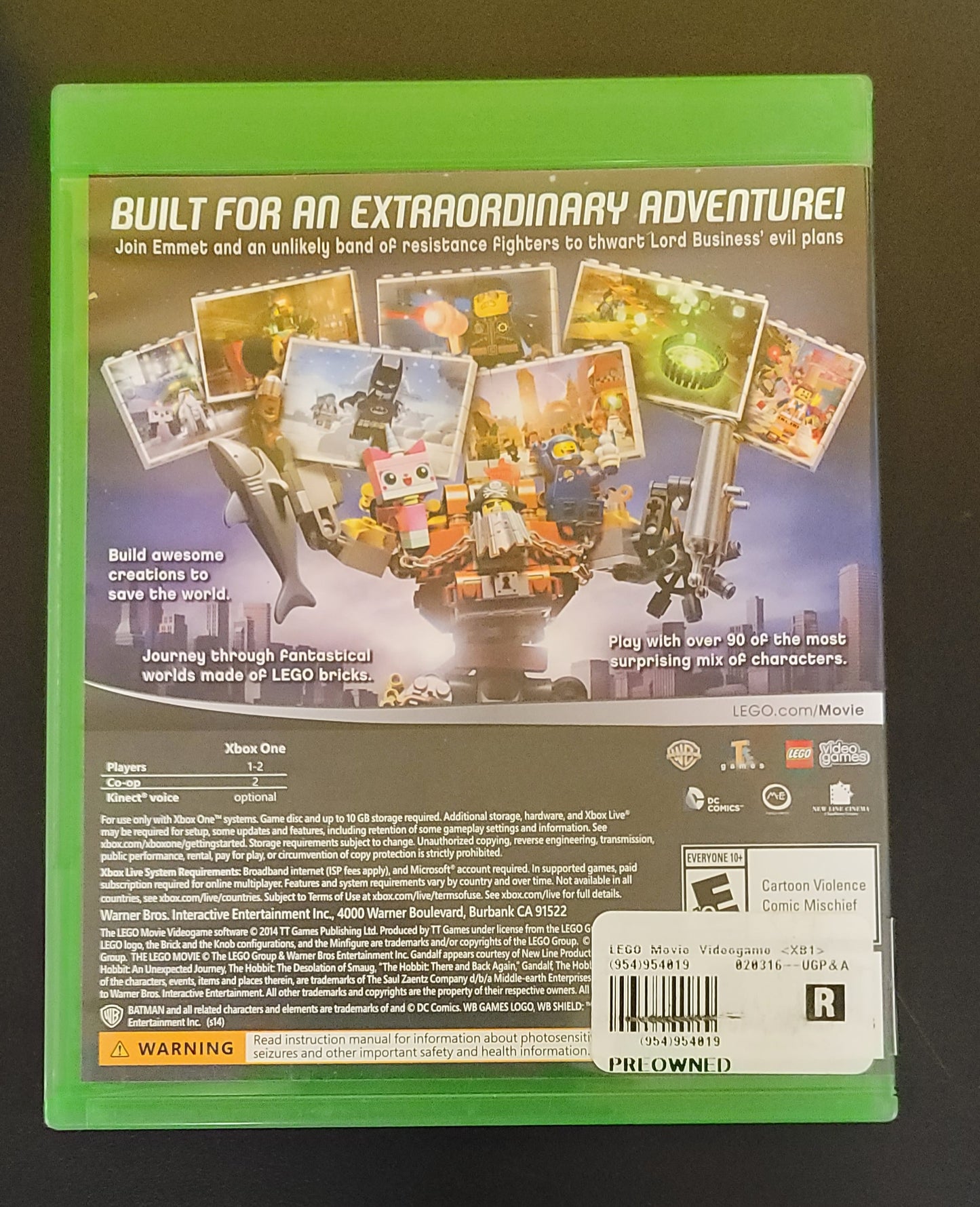 The Lego Movie Videogame - Xb1 - Used