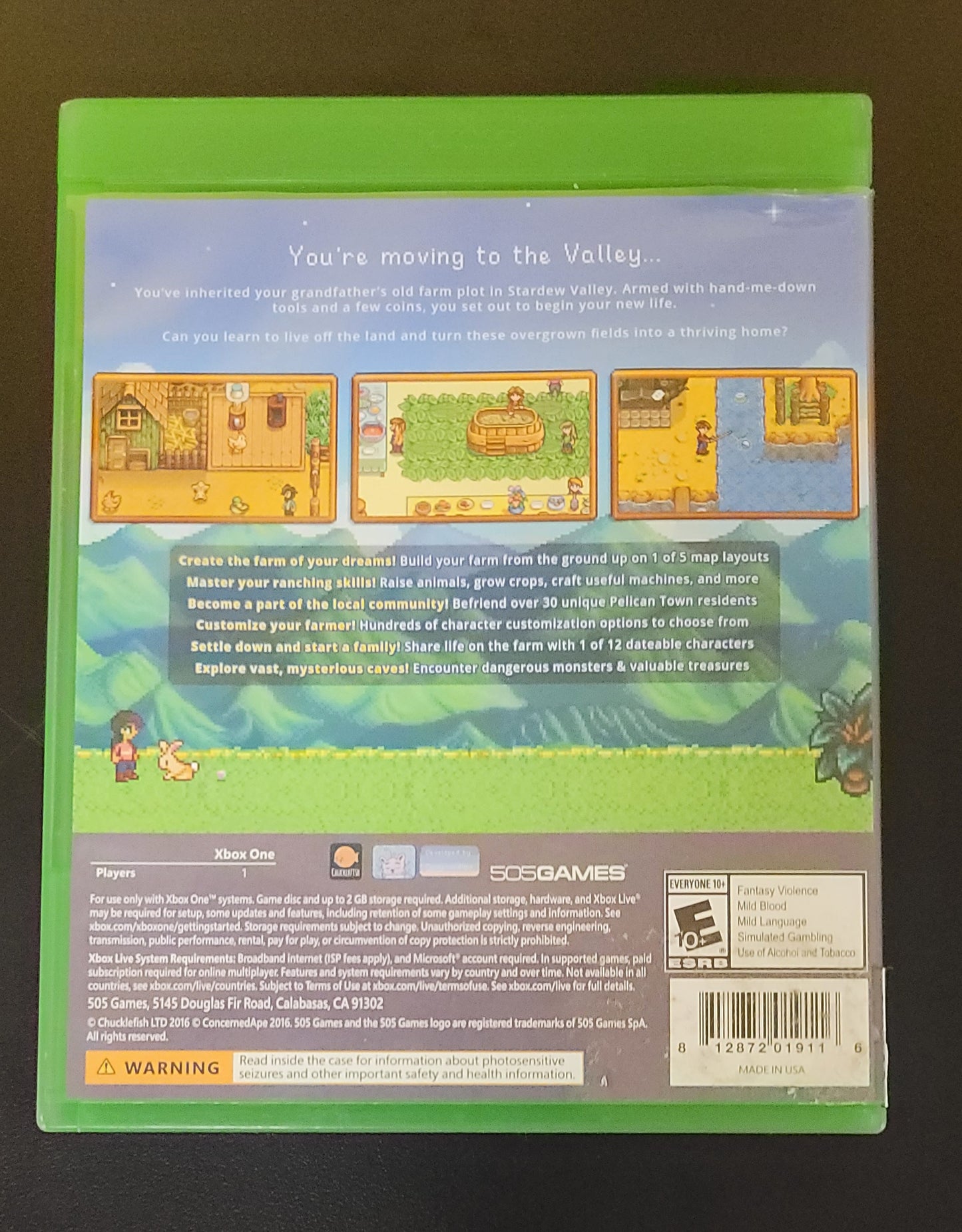 Stardew Valley Collectors Edition - Xb1 - Used