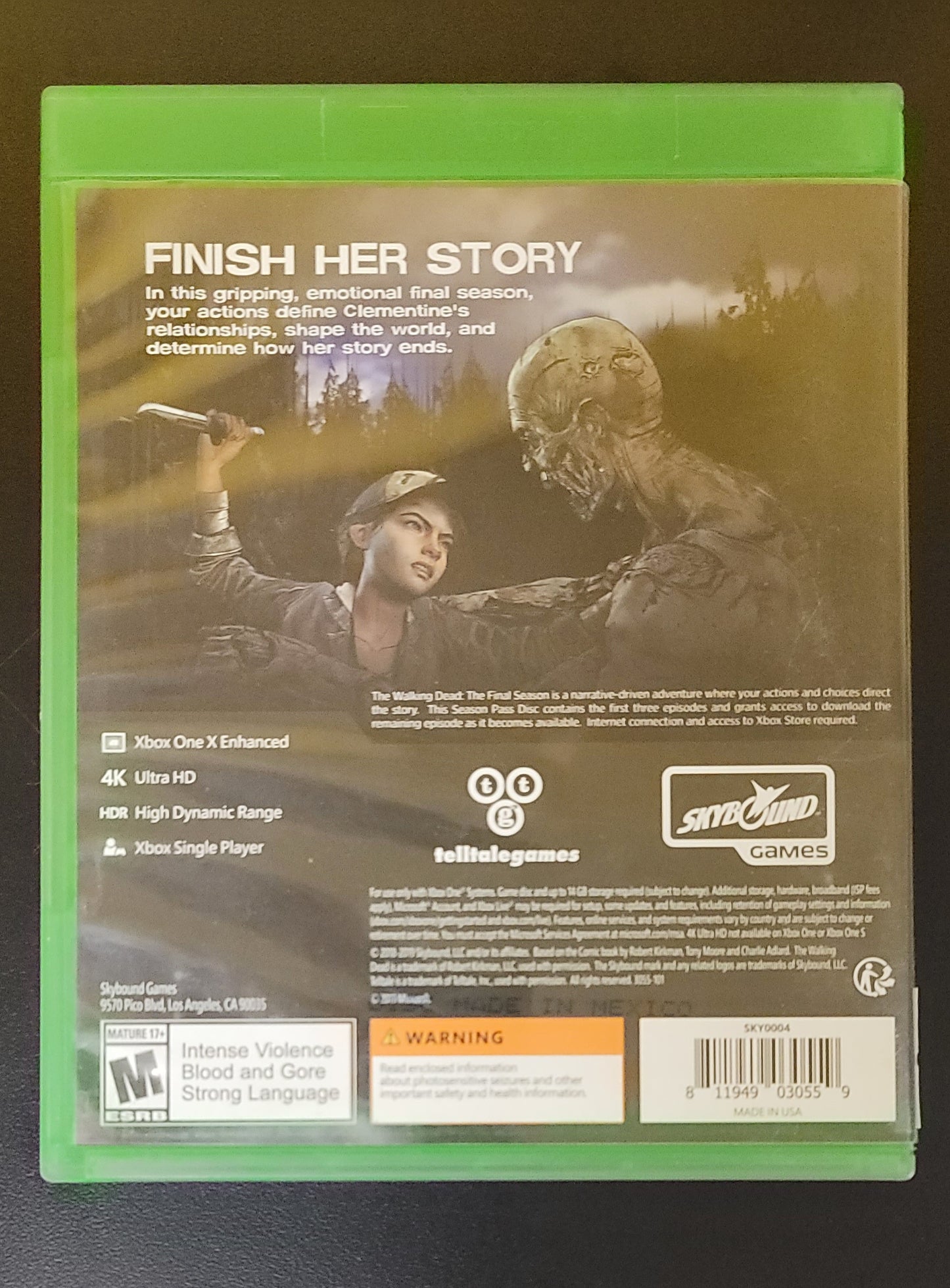 The Walking Dead The Final Season - Xb1 - Used