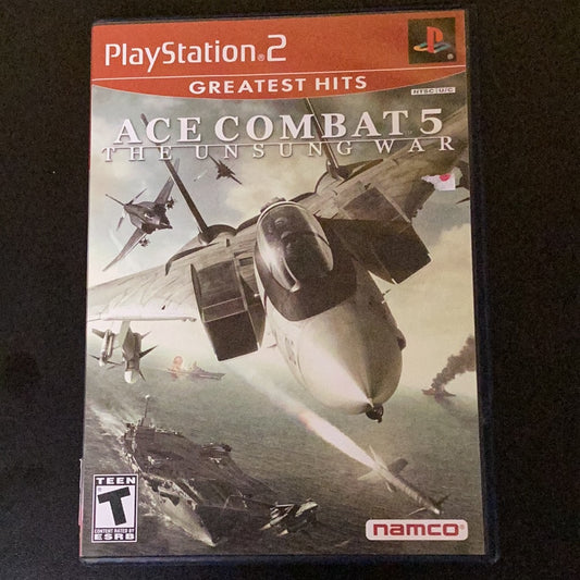 Ace Combat 5 The Unsung War - PS2 Game - Used