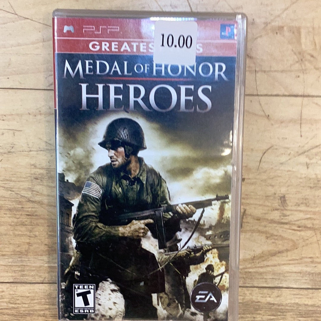 Medal of Honor Heroes - PSP - Used